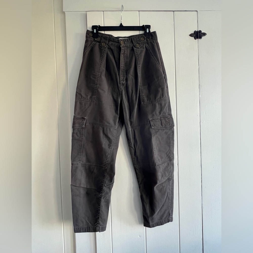 Agolde Dark Gray Cargo Pants